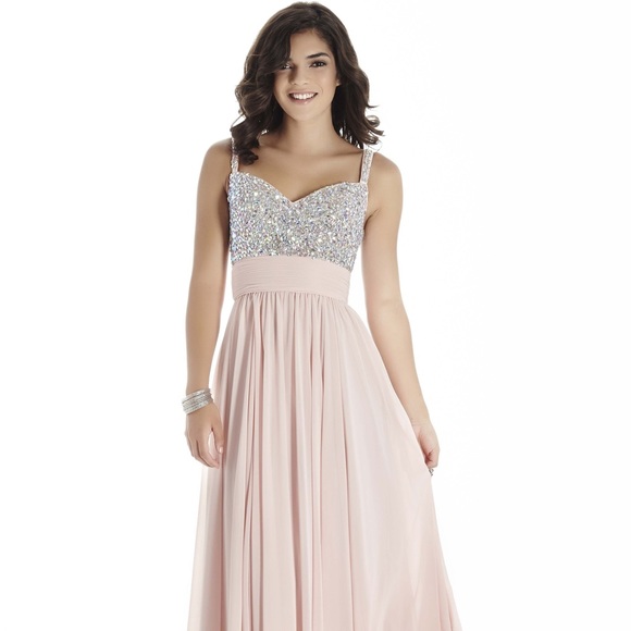 Sleeveless Beaded Gown - Picture 2 of 3